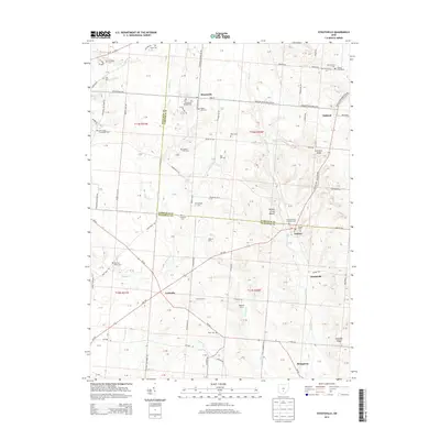 2013 Map of Stoutsville, 2013 Print