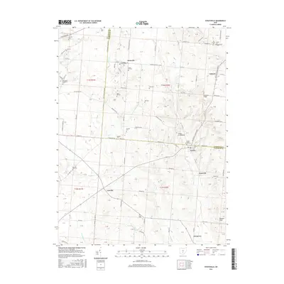 2016 Map of Stoutsville, 2016 Print