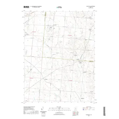 2019 Map of Stoutsville, 2019 Print