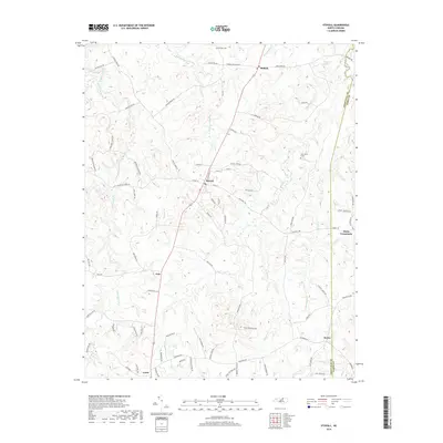 2019 Map of Stovall, 2019 Print