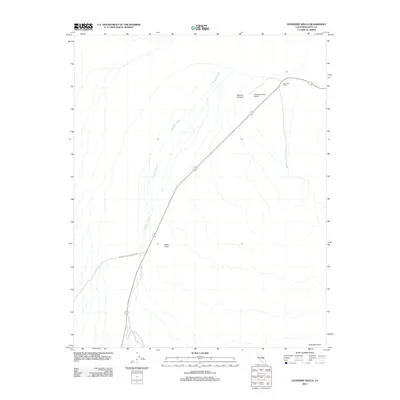 2012 Map of Stovepipe Wells, 2012 Print