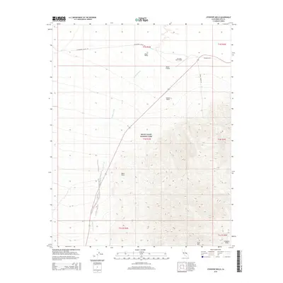 2015 Map of Stovepipe Wells, 2015 Print
