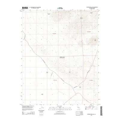 2015 Map of Stovepipe Wells NE, 2015 Print