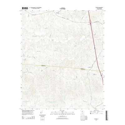 2014 Map of Stover, 2014 Print