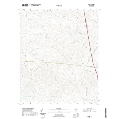 2020 Map of Stover, 2020 Print