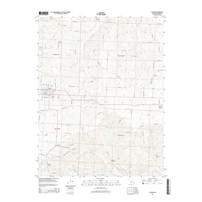 2015 Map of Stover, 2015 Print