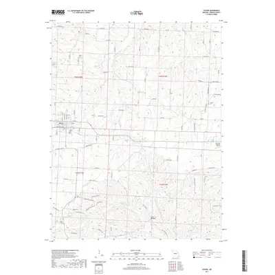 2017 Map of Stover, 2017 Print