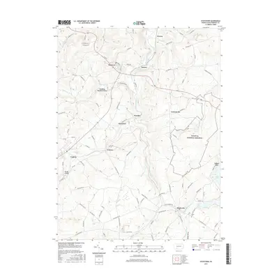 2016 Map of Stoystown, 2016 Print