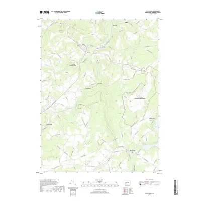 2019 Map of Stoystown, 2019 Print