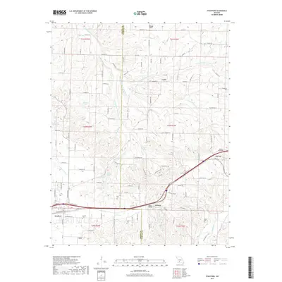 2017 Map of Strafford, 2017 Print