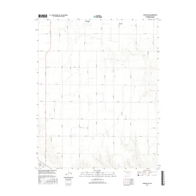 2016 Map of Straight SW, 2016 Print
