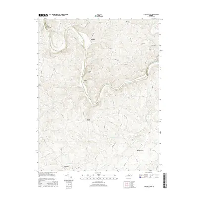 2016 Map of Straightstone, 2016 Print