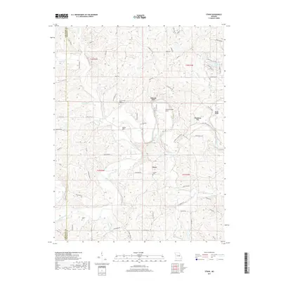 2017 Map of Strain, 2017 Print