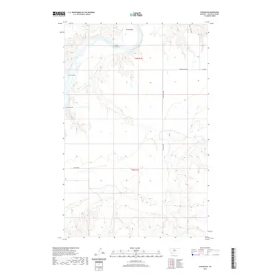 2020 Map of Stranahan, 2020 Print