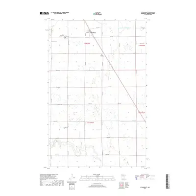 2019 Map of Strandquist, 2019 Print