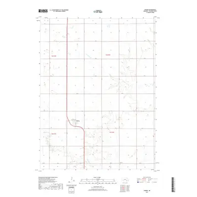 2017 Map of Strang, 2017 Print