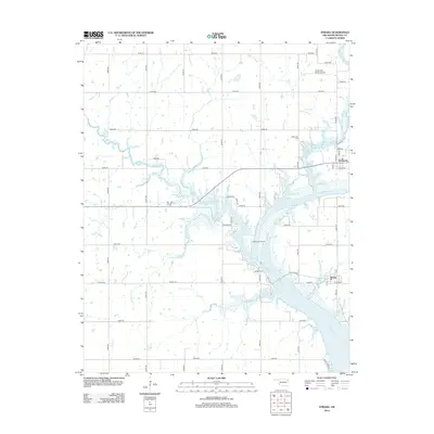 2012 Map of Strang, 2012 Print