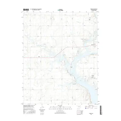 2016 Map of Strang, 2016 Print