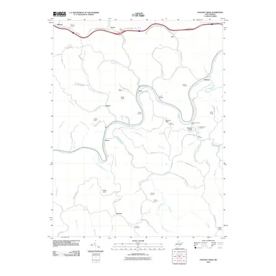 2010 Map of Strange Creek, 2010 Print