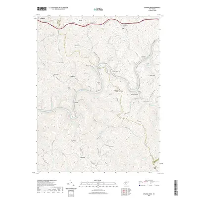 2019 Map of Strange Creek, 2019 Print