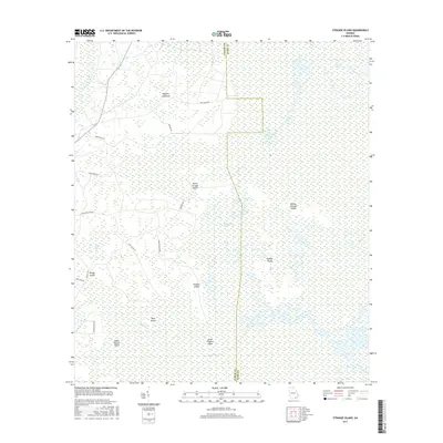 2017 Map of Strange Island, 2017 Print