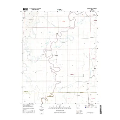 2014 Map of Strangers Home, 2014 Print