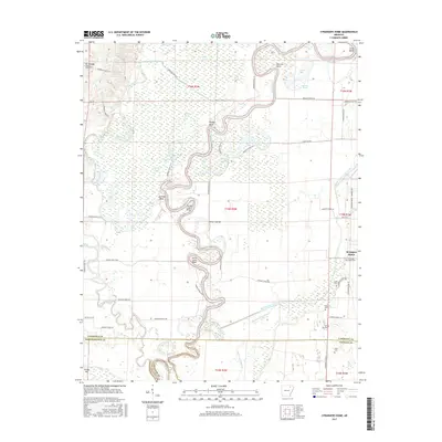 2017 Map of Strangers Home, 2017 Print
