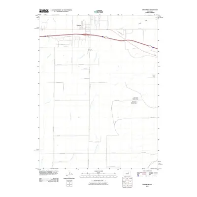 2010 Map of Strasburg, 2010 Print