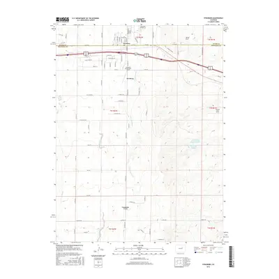 2016 Map of Strasburg, 2016 Print