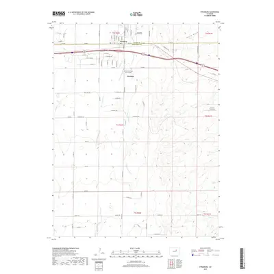 2019 Map of Strasburg, 2019 Print