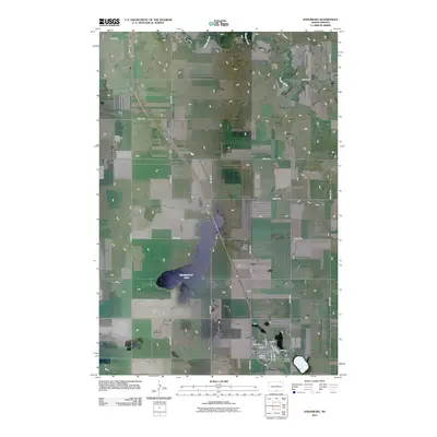 2011 Map of Strasburg, 2011 Print