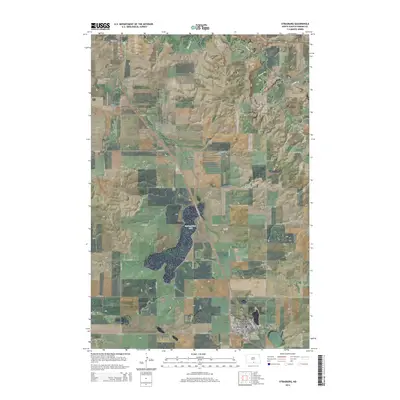2014 Map of Strasburg, 2014 Print
