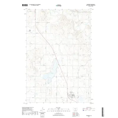 2017 Map of Strasburg, 2017 Print