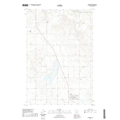 2020 Map of Strasburg, 2020 Print