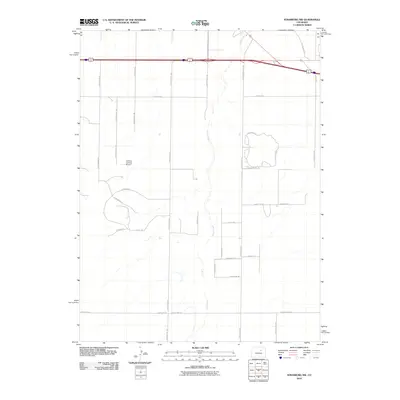 2010 Map of Strasburg NW, 2010 Print