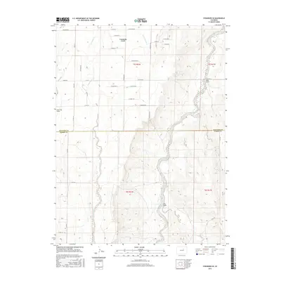 2016 Map of Strasburg SE, 2016 Print