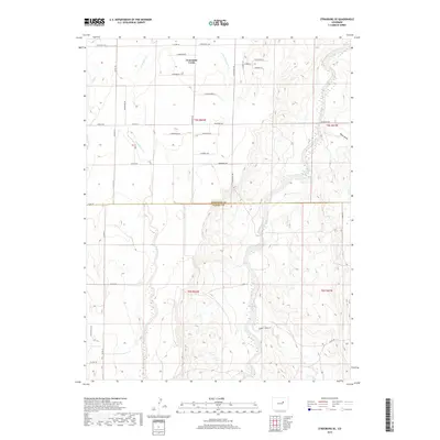 2019 Map of Strasburg SE, 2019 Print