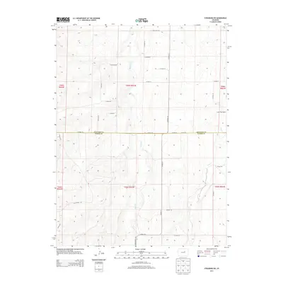 2013 Map of Strasburg SW, 2013 Print