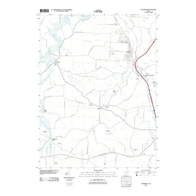 2010 Map of Strasburg, 2010 Print
