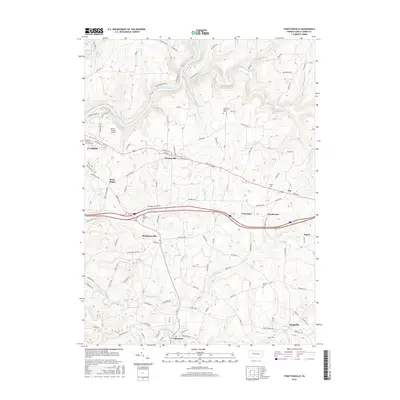 2016 Map of Strattanville, 2016 Print