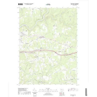 2019 Map of Strattanville, 2019 Print