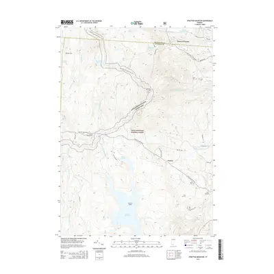 2015 Map of Stratton Mountain, 2015 Print