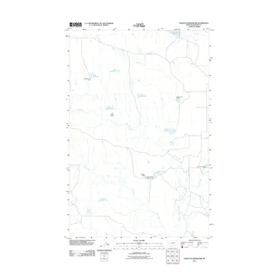 2011 Map of Stratton Reservoir, 2011 Print