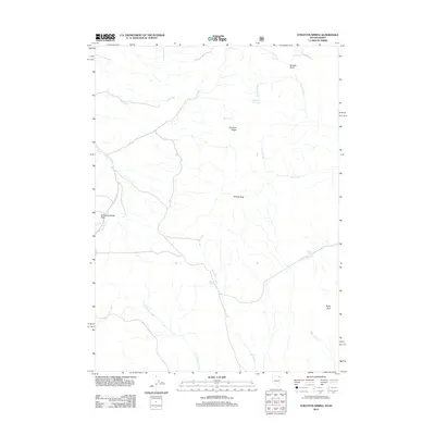 2012 Map of Stratton Spring, 2012 Print