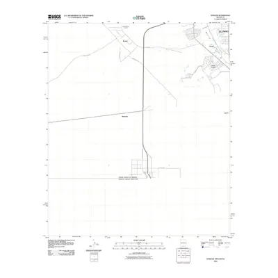 2010 Map of Strauss, 2010 Print