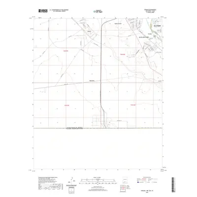 2020 Map of Strauss, 2020 Print