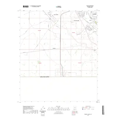 2023 Map of Strauss, 2023 Print