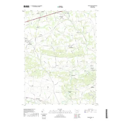 2019 Map of Strausstown, 2019 Print