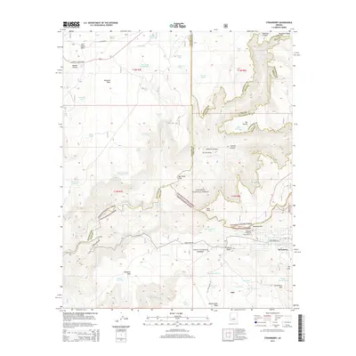 2014 Map of Strawberry, 2014 Print