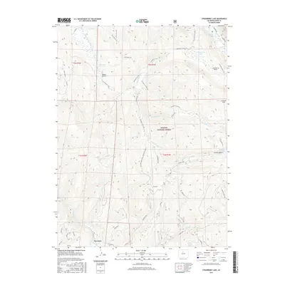 2016 Map of Strawberry Lake, 2016 Print